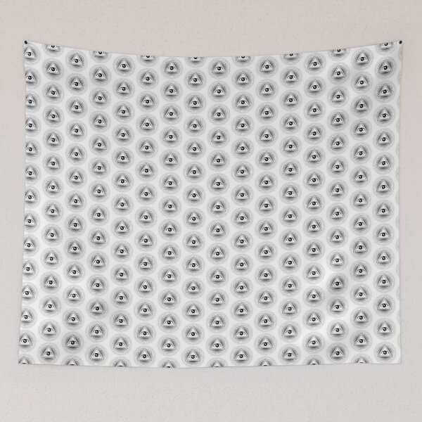 Item preview, All seeing eye with rays of light and delta symbol designed and sold by photonxt.