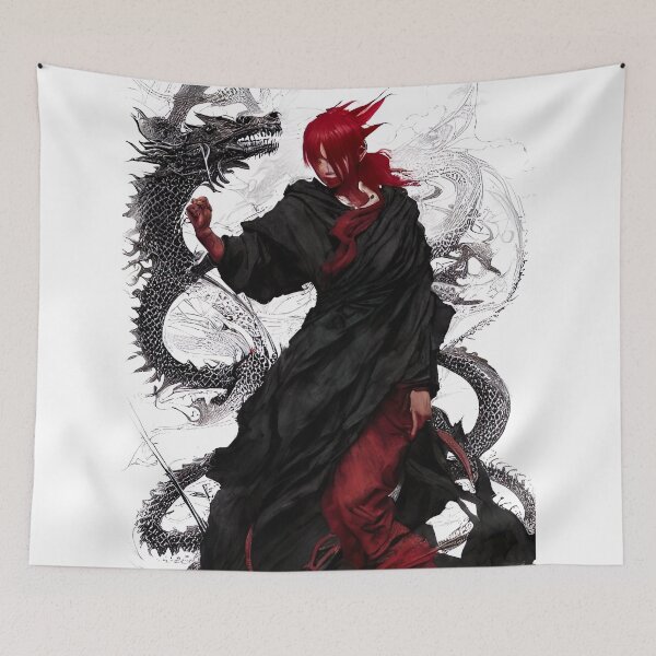 Item preview, Red Scaled Fist Monk designed and sold by omaybin9.