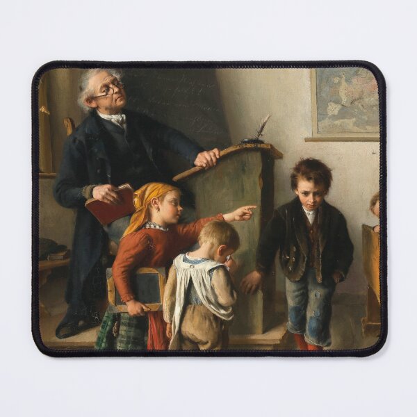 Artikelvorschau, Der zerbrochene Krug | Wilhelm Schütze | 1880 Gesunde deutsche Kunst entworfen und verkauft von CJET.