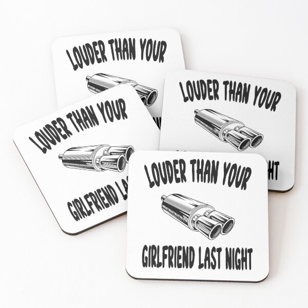 Item preview, louder than your girlfriend last night designed and sold by Ach B.