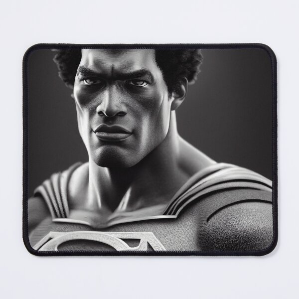 Item preview, Portrait Of An African Super Hero – Anime Cartoon African Super Hero  designed and sold by MadeByRobots.