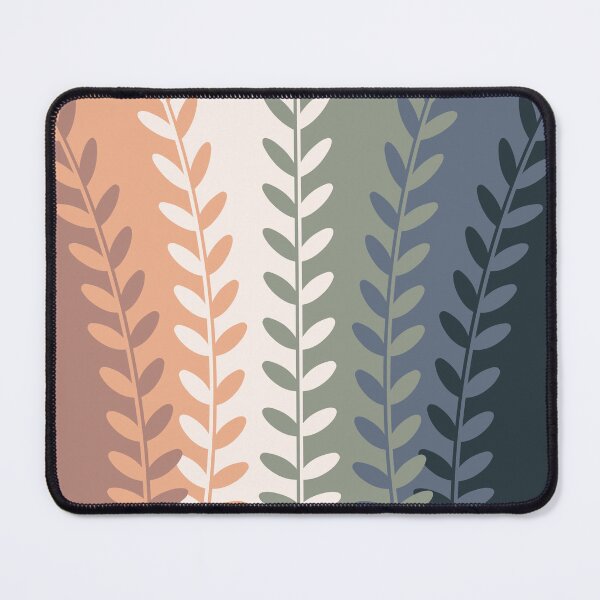 Item preview, Retro leaves pattern designed and sold by MoSaid.