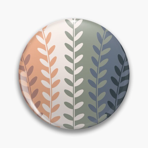 Item preview, Retro leaves pattern designed and sold by MoSaid.