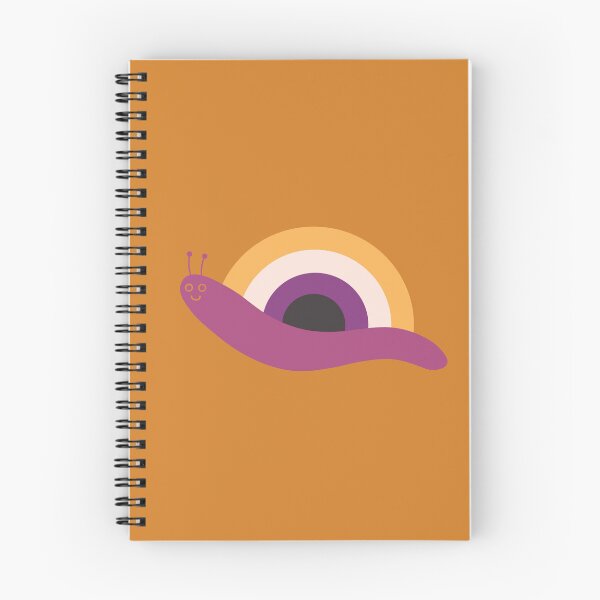 Item preview, Non-binary Flag Snail designed and sold by ICantFindMyFish.