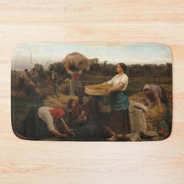 Item preview, The Colza (Harvesting Rapeseed) | Jules Breton | 1860 French Farm Life Art designed and sold by CJET.