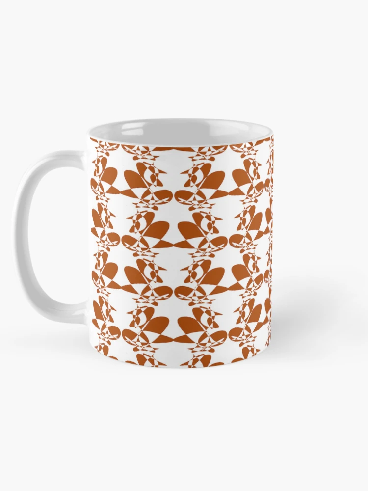 Thumbnail 5 of 6, Coffee Mug, Abstract Shape Pattern designed and sold by flashcompact.
