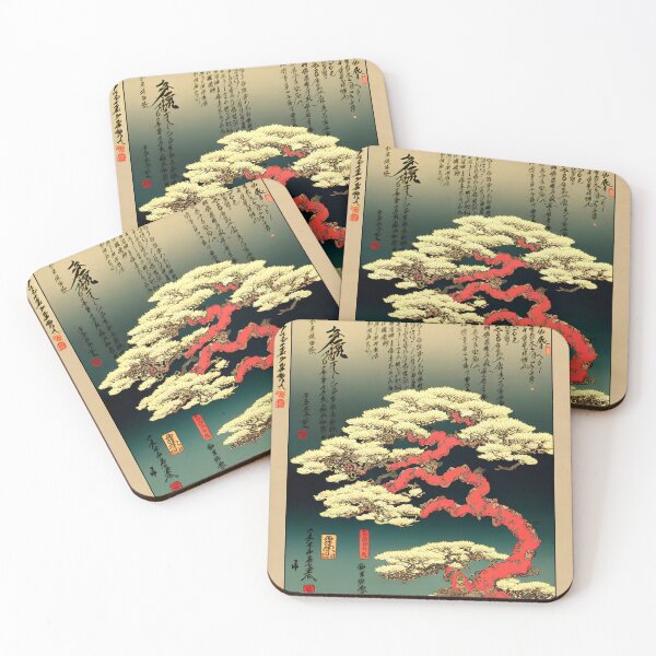 Item preview, Vivid Bonsai Tree Shido Art Print designed and sold by @adorcharm Modern & Classic AI Art.