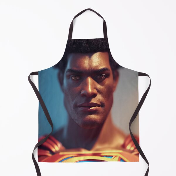 Item preview, Portrait Of An African Super Hero – Anime Cartoon African Super Hero designed and sold by MadeByRobots.