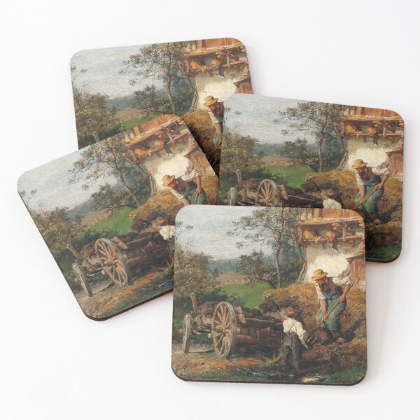 Item preview, The Little Helper | Felix Schlesinger | 1900 Wholesome Family Art designed and sold by CJET.
