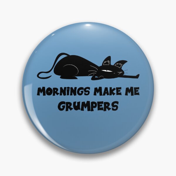 Item preview, Funny Sleepy Cat, Mornings Make Me Grumpers designed and sold by OliviaGbyKyro.