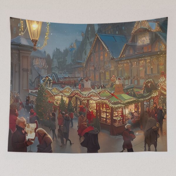Item preview, Nostalgic Christmas Market designed and sold by H-W-Design.
