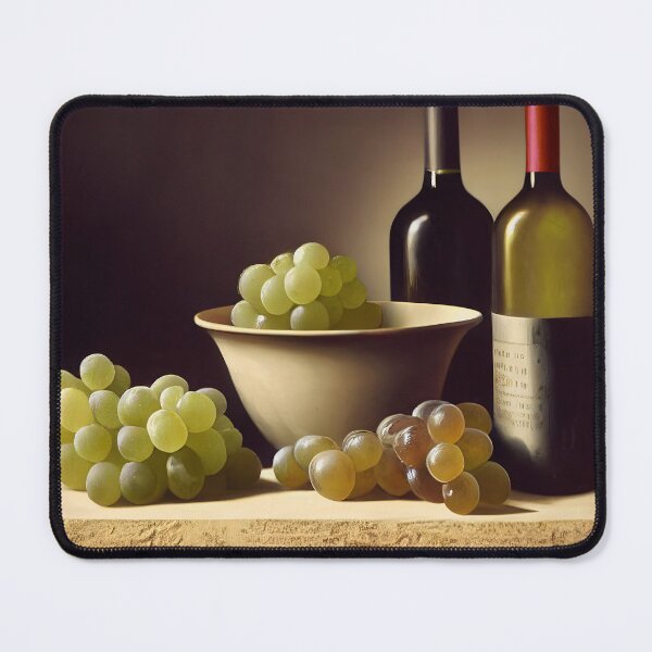 Item preview, Grapes And Wine Bottles designed and sold by john-ess.