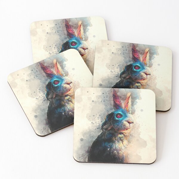 Item preview, Rabbit watercolor painting #rabbit designed and sold by JBJart.