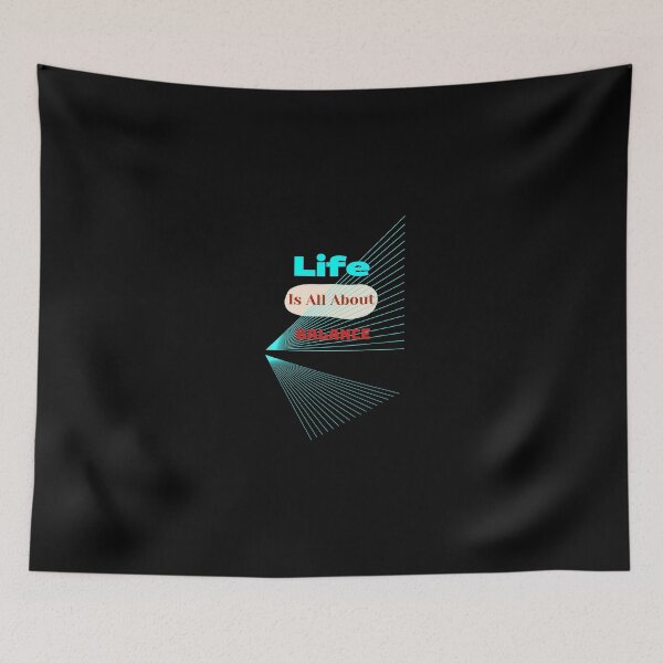 Item preview, Life is all about balance designed and sold by Echo Aesthetics.