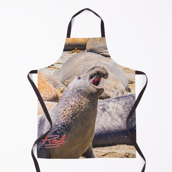 Item preview, Elephant Seals In San Simeon Image bt Rich AMeN Gill designed and sold by RichAMeNGill.