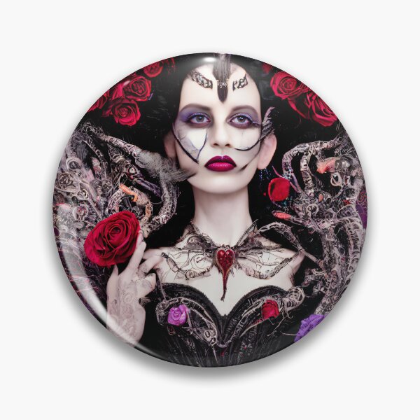 Item preview, Queen of Hearts Look Ahead designed and sold by @adorcharm Modern & Classic AI Art.