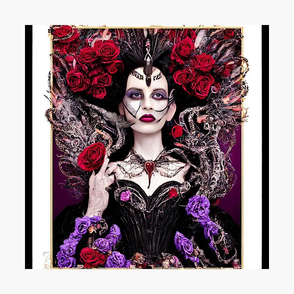Item preview, Queen of Hearts Look Ahead designed and sold by @adorcharm Modern & Classic AI Art.