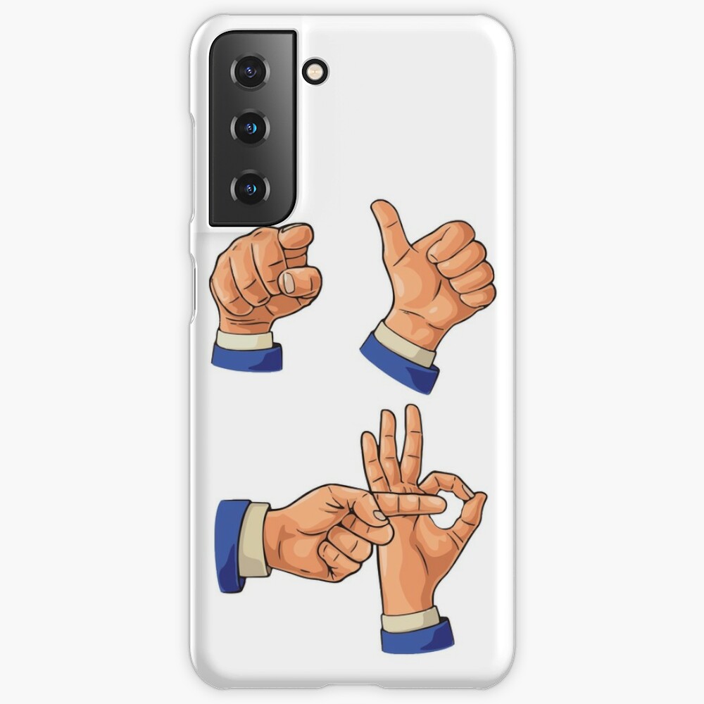 You And Me Sex Hand Gesture Samsung Galaxy Phone Case For Sale By Wrestletoys Redbubble 0609