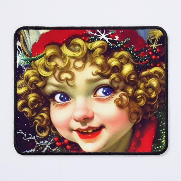 Item preview, Happy Christmas Elf Original Digital Art Design designed and sold by ChorkiePawPress.