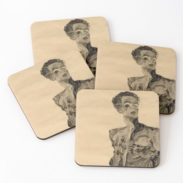 Item preview, Self portrait on thr top by egone schiele  designed and sold by Golido.