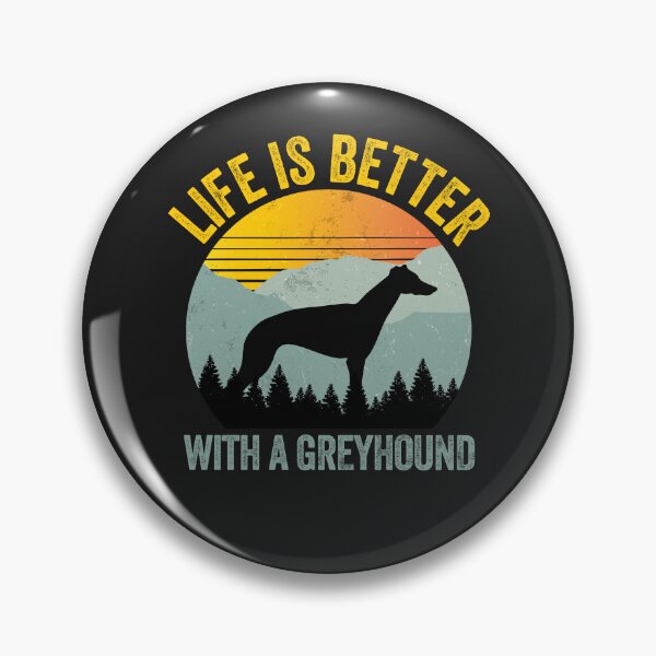 Artikelvorschau, Das Leben ist besser mit einem Greyhound Summer Sun Geschenk entworfen und verkauft von Guarddogdrive.