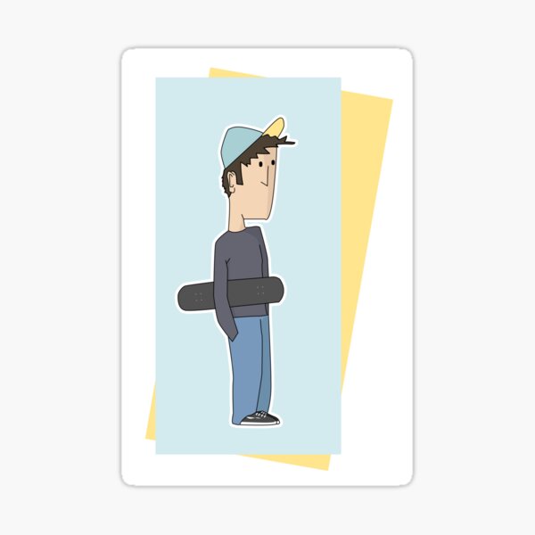 Skater Sticker