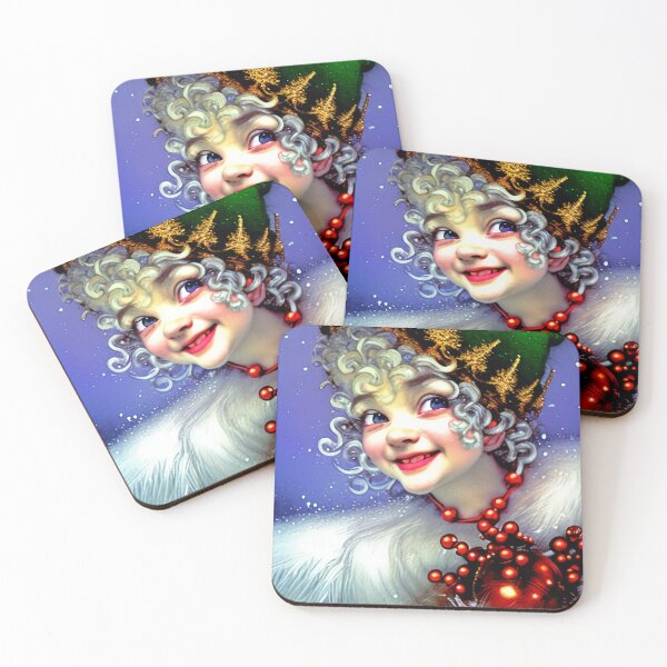 Item preview, Smiling Christmas Elf Original Digital Art Design designed and sold by ChorkiePawPress.