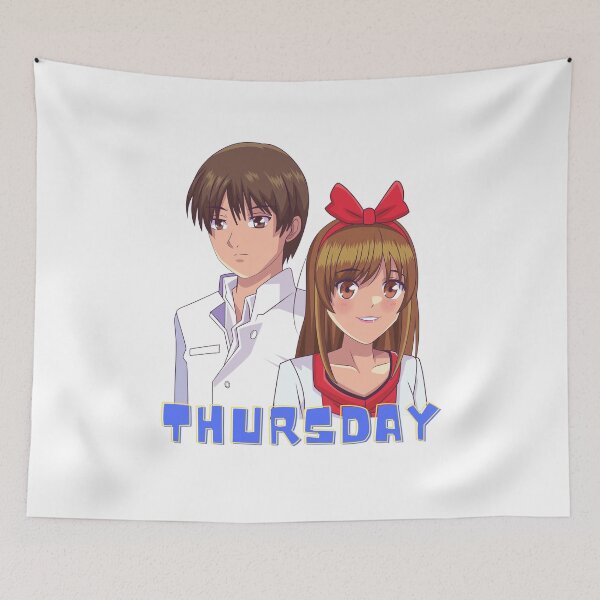 Item preview, Thursday Anime Boy and Girl Day of the Week designed and sold by TajfunX.