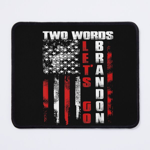 Artikelvorschau, Zwei Wörter Let's Go Brandon US-Flagge entworfen und verkauft von dolsy-store.