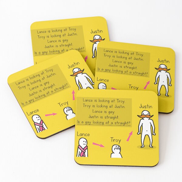 Item preview, Straight brainteaser designed and sold by hungryfatcat.