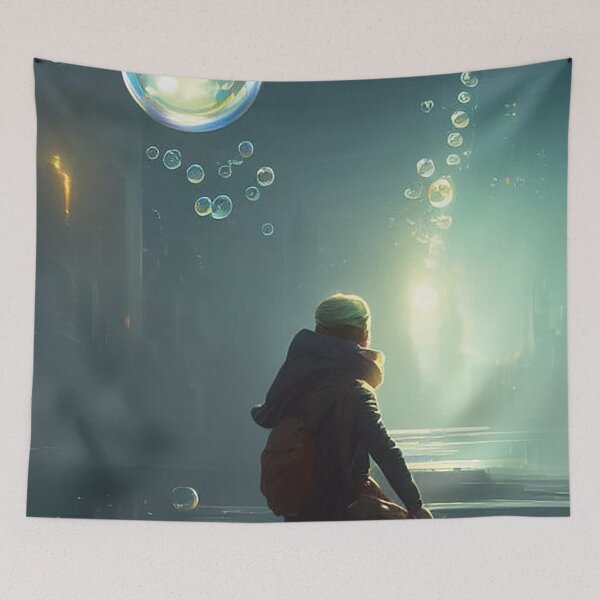 Item preview, On Strange Worlds - Vision of Future 4 designed and sold by ThajaFloecky.