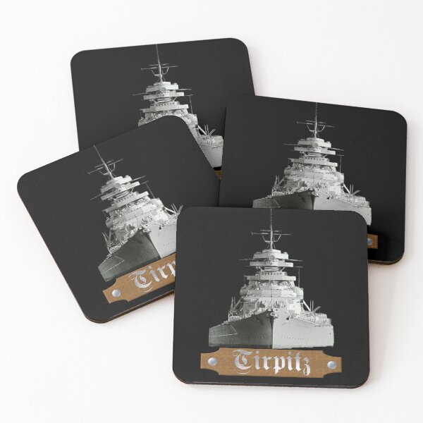 Item preview, German battleship Tirpitz WWII Navy designed and sold by Dirk4171.