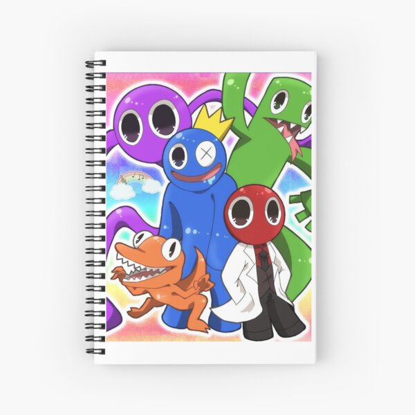 Roblox Noob T-Poze Spiral Notebook by Den Verano - Fine Art America