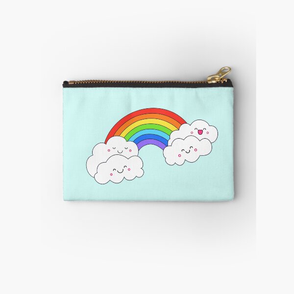 Item preview, Cute rainbow and happy clouds designed and sold by mixMixtli.