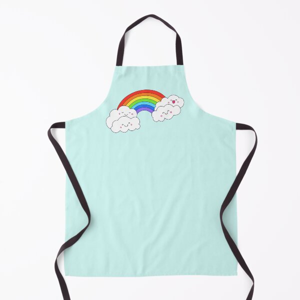 Item preview, Cute rainbow and happy clouds designed and sold by mixMixtli.