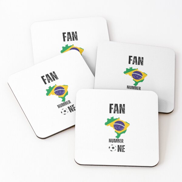 Item preview, Brazilian football team, fan of the Seleção, Verde-Amarela, Pentacampeões, fan number one designed and sold by Passionfoot.