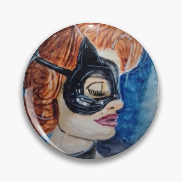 Item preview, Woman Wearing Cat Mask designed and sold by mila-ola.