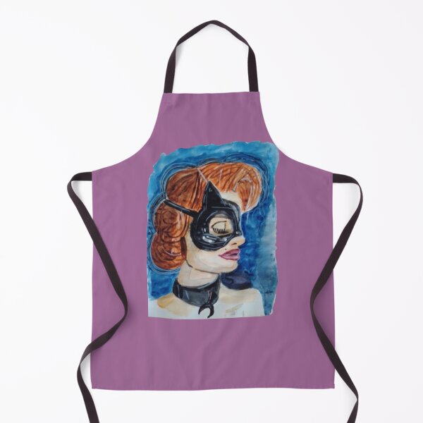 Item preview, Woman Wearing Cat Mask designed and sold by mila-ola.