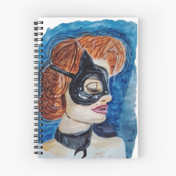 Item preview, Woman Wearing Cat Mask designed and sold by mila-ola.