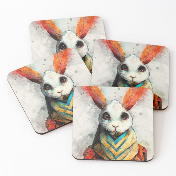 Item preview, Rabbit watercolor painting #rabbit designed and sold by JBJart.