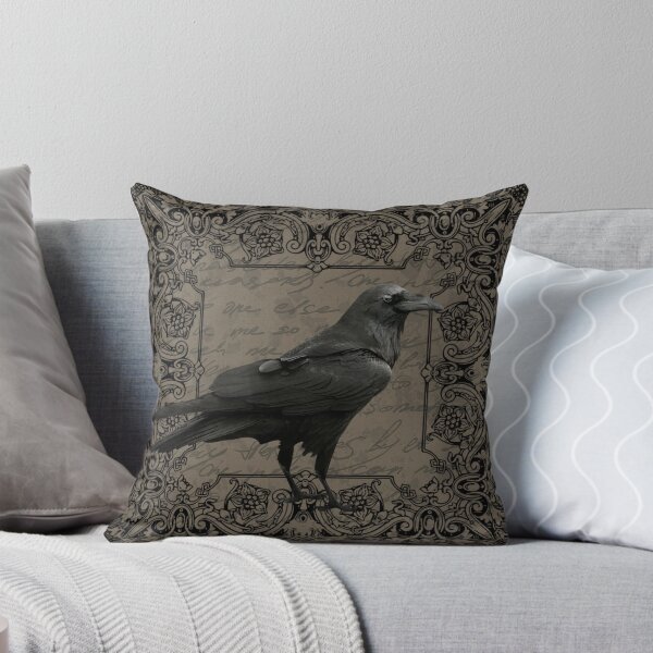 Item preview, Vintage Halloween raven designed and sold by ValentinaHramov.
