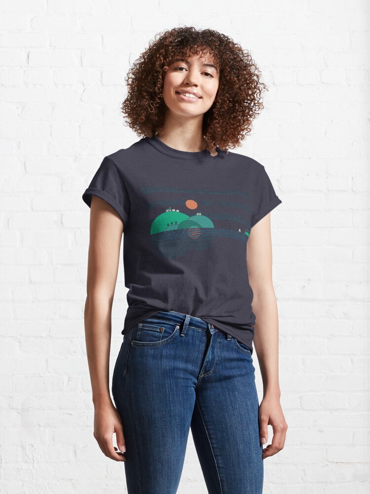 Alternate view of Island Folk Classic T-Shirt