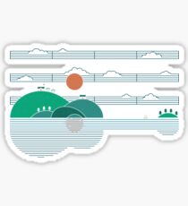 Island Folk Sticker