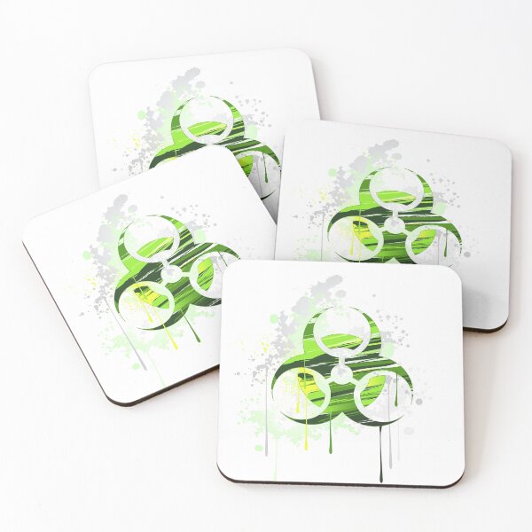 Item preview, Symbol of biological danger drawn with paint designed and sold by Blackmoon9.