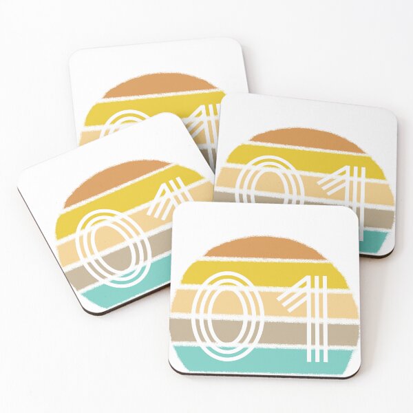 Item preview, Retro Number 01 on Sunset designed and sold by rhombusOnion.