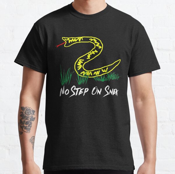 no step on snek t shirt