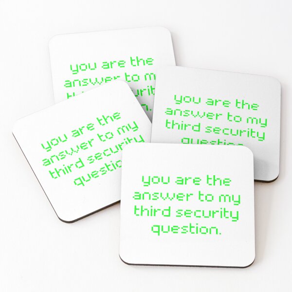 Item preview, You Are The Answer To My Third Security Question designed and sold by karolaan.