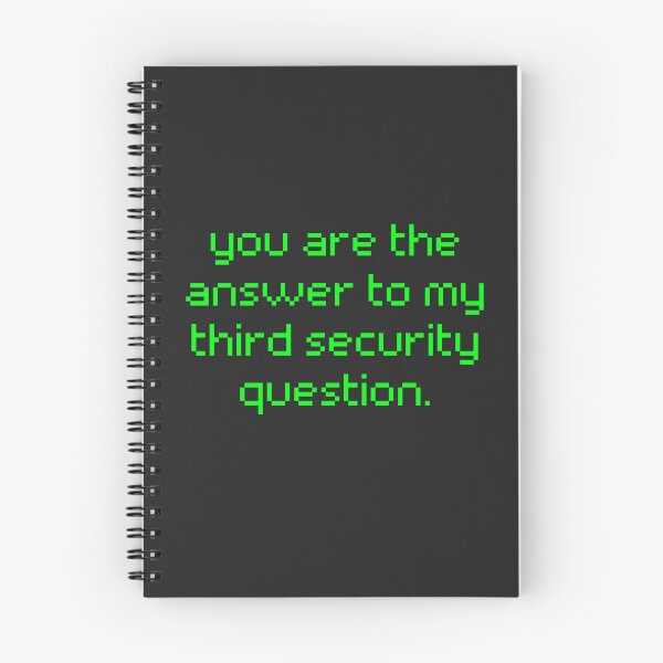 Item preview, You Are The Answer To My Third Security Question designed and sold by karolaan.