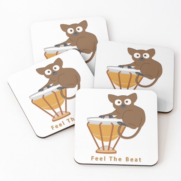 Item preview, Aye Aye Feel the Beat Bongo designed and sold by janraydesigns.