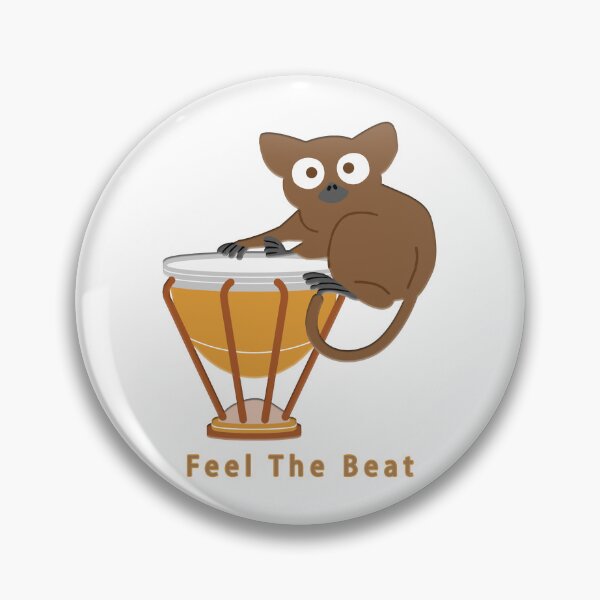 Item preview, Aye Aye Feel the Beat Bongo designed and sold by janraydesigns.